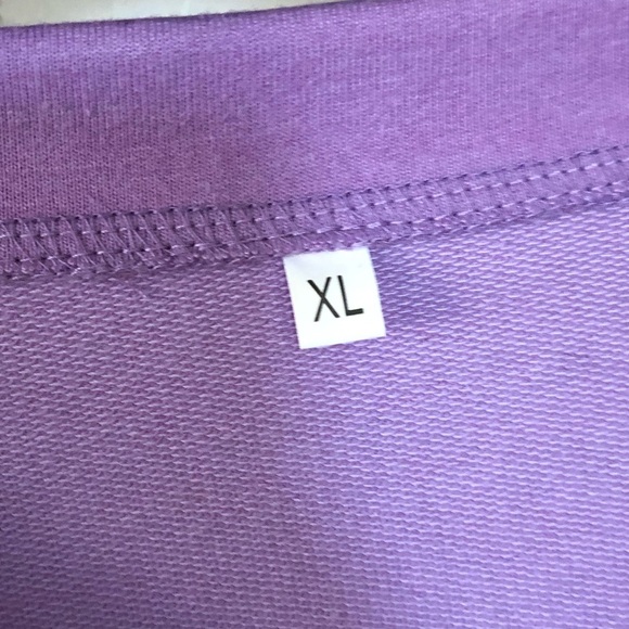 Disney theme Crewneck|”I’m done adulting let’s go to Disney”, Size XL•••Lilac - Picture 8 of 11